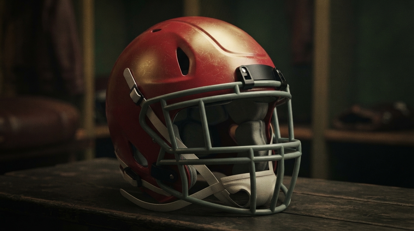 Editorial illustration for California Enacts AB 708, Empowering Parents in Youth Football Helmet Safety