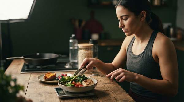 Editorial illustration for Two Nutritional Keys to Balancing Fat Loss and Recovery for Athletes